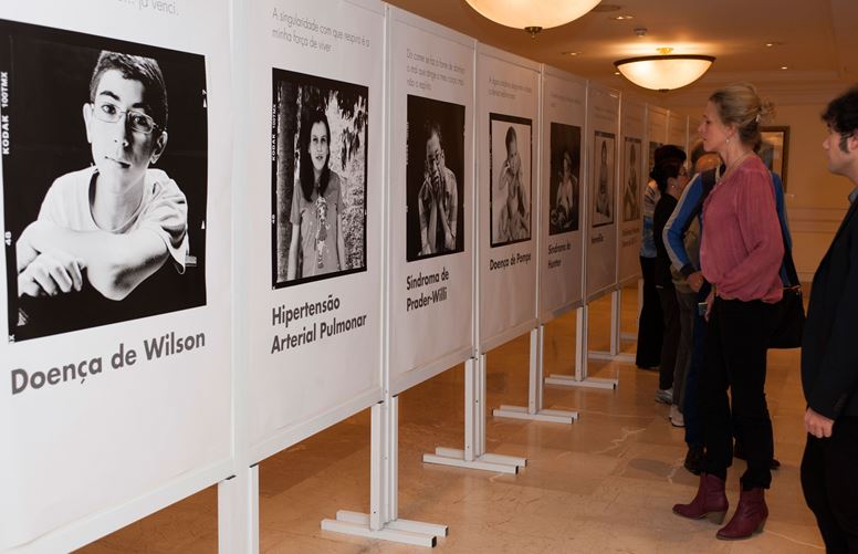 Photo exhibition of young people with rare diseases