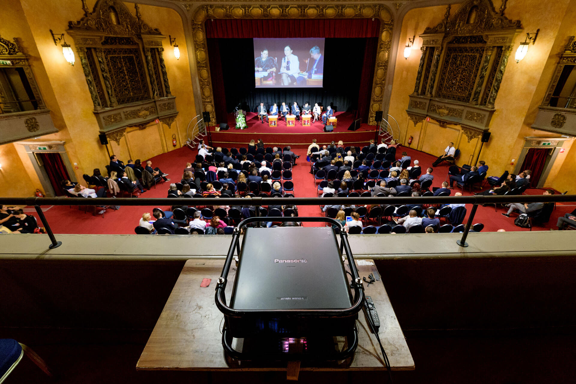 Hall at Roman Inclusion platform 2018