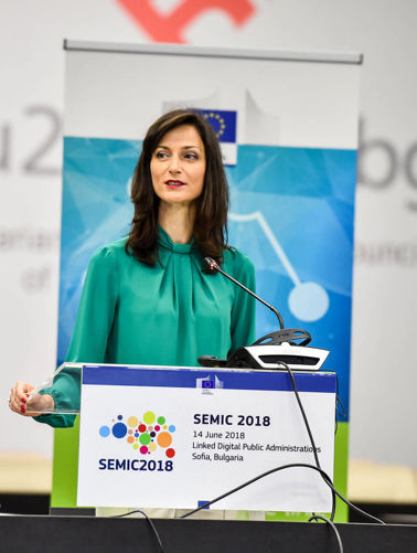 Speaker at conference