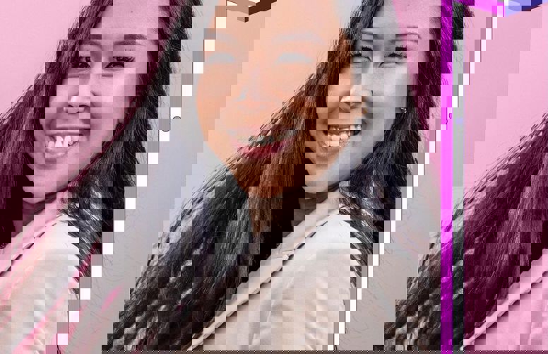 Picture of Myey Moens, an female entrepreneur, Instagram visual © EIF